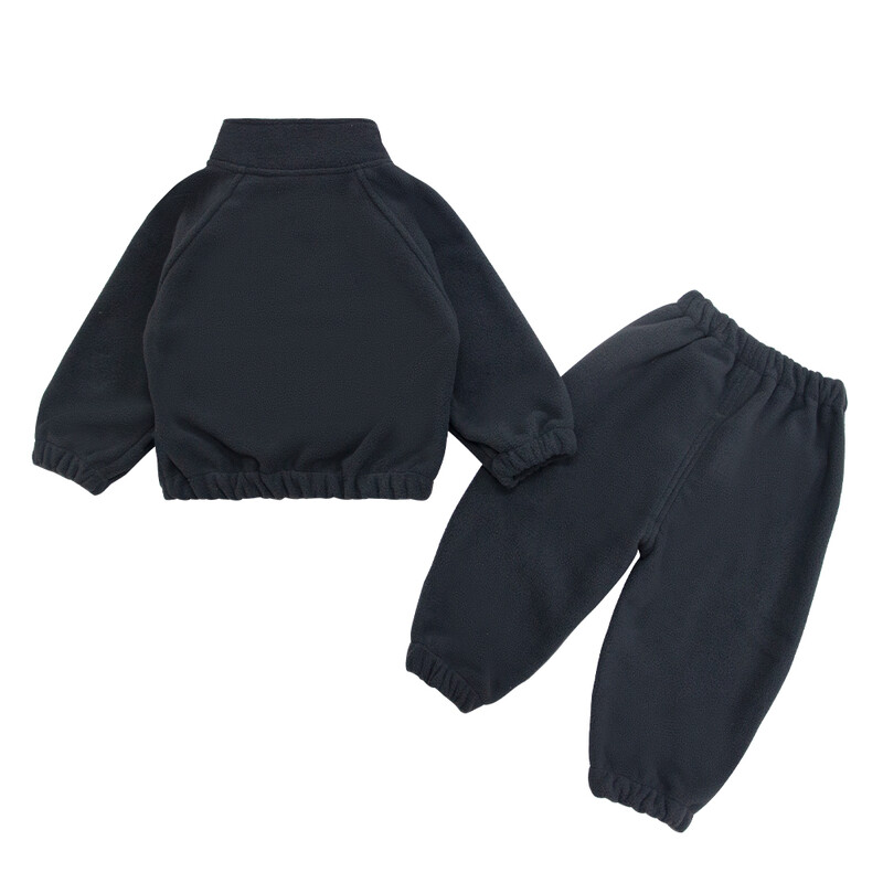 Μικρά αγόρια για κορίτσια Casual ρούχα Φλις χειμωνιάτικο φθινόπωρο Παιδικά κορεατικά αθλητικά κοστούμια για παιδιά 2 τμχ Σετ αρκούδας