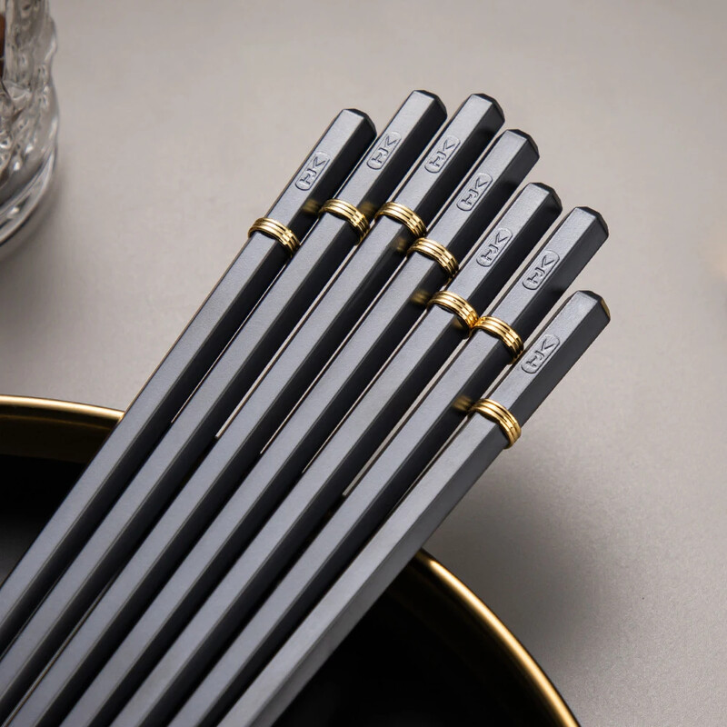 5 ζεύγη αντιολισθητικά επαναχρησιμοποιήσιμα ξυλάκια για σούσι Πολλαπλών στιλ Hot Pot Stick Food Grade Plastic Japanese Chopsticks Board Palillos