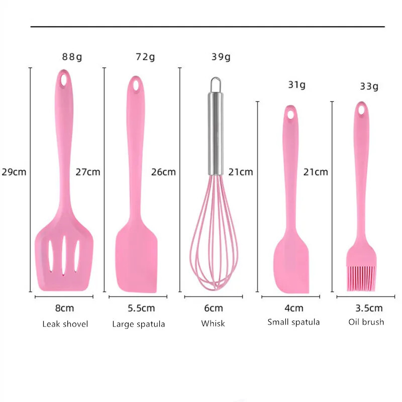 Thermomix Tools Lfgb Sgs Silica Gel 6 Colors Stocked Ce Eu Σετ εργαλείων μαγειρικής Kitchen Gadgets Limited