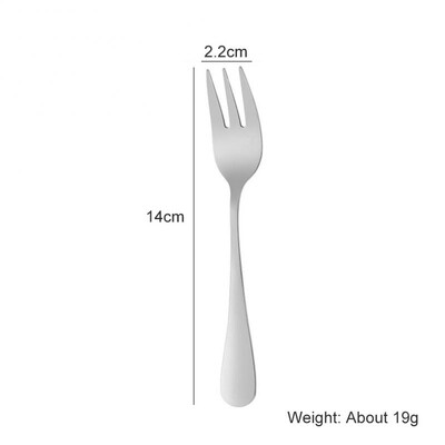 1/2/3 τεμ. από ανοξείδωτο ατσάλι Σετ πιρουνιού για καφέ Πιρούνι φρούτων Πιρούνι για κέικ παγωτό Πιρούνι επιδόρπιο για παιδικό σπίτι για πάρτι Επιτραπέζιο σκεύος κουζίνας