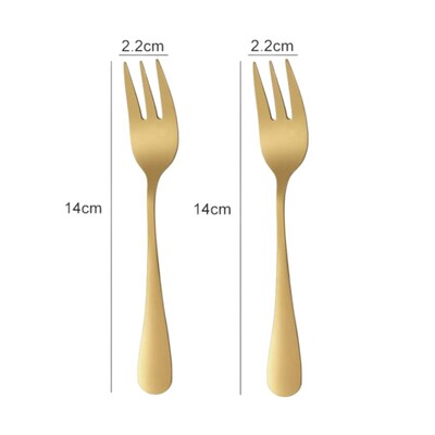 1/2/3 τεμ. από ανοξείδωτο ατσάλι Σετ πιρουνιού για καφέ Πιρούνι φρούτων Πιρούνι για κέικ παγωτό Πιρούνι επιδόρπιο για παιδικό σπίτι για πάρτι Επιτραπέζιο σκεύος κουζίνας