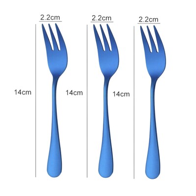 1/2/3 τεμ. από ανοξείδωτο ατσάλι Σετ πιρουνιού για καφέ Πιρούνι φρούτων Πιρούνι για κέικ παγωτό Πιρούνι επιδόρπιο για παιδικό σπίτι για πάρτι Επιτραπέζιο σκεύος κουζίνας