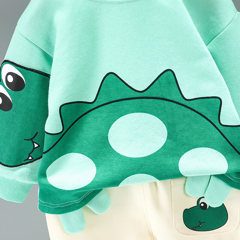 Nauja pavasario rudens mada Kūdikių berniukų Drabužiai Vaikams Mieli Mergaičių marškinėliai Kelnės, 2 vnt.