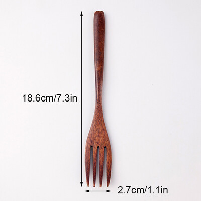 Ξύλινο σετ πιρουνιού κουταλιού ιαπωνικού στυλ Φορητό Μπαμπού Εργαλεία Μαγειρικής Κουζίνας Μόδα επιτραπέζια σκεύη Ξύλινο σετ επαναχρησιμοποιήσιμα βραδινά