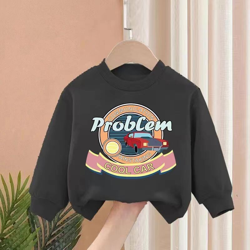 Φθινοπωρινά Παιδικά Ρούχα για αγόρια Παιδικά Κοριτσίστικα Αυτοκίνητο Φούτερ πουλόβερ Τοπ και Παντελόνι Κοστούμι 2 τεμαχίων Αθλητικά ρούχα Φόρμες