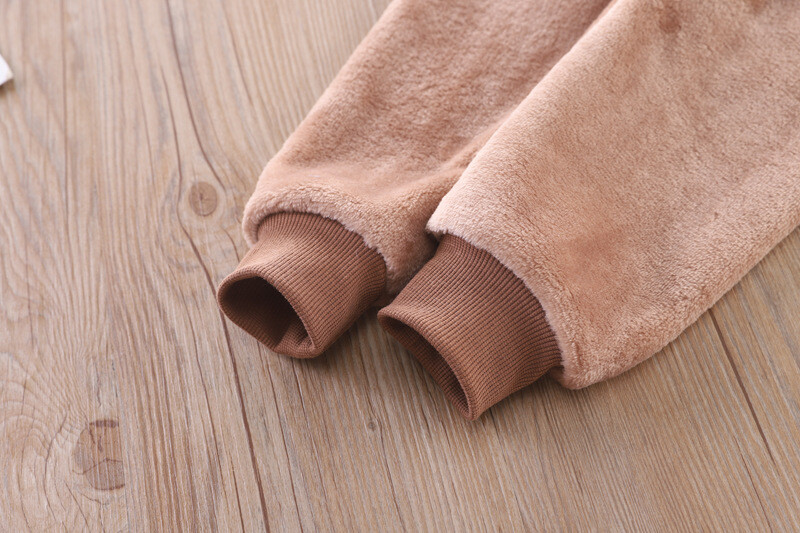 2023 Φθινόπωρο Χειμώνας, Ρούχα για κορίτσια για αγόρια, Σετ πιτζάμες Χοντρό φανελένιο νήπιο Παιδικό ζεστό κινούμενο σχέδιο, κουνέλι, παιδικό κοστούμι για σπίτι 0-6 ετών