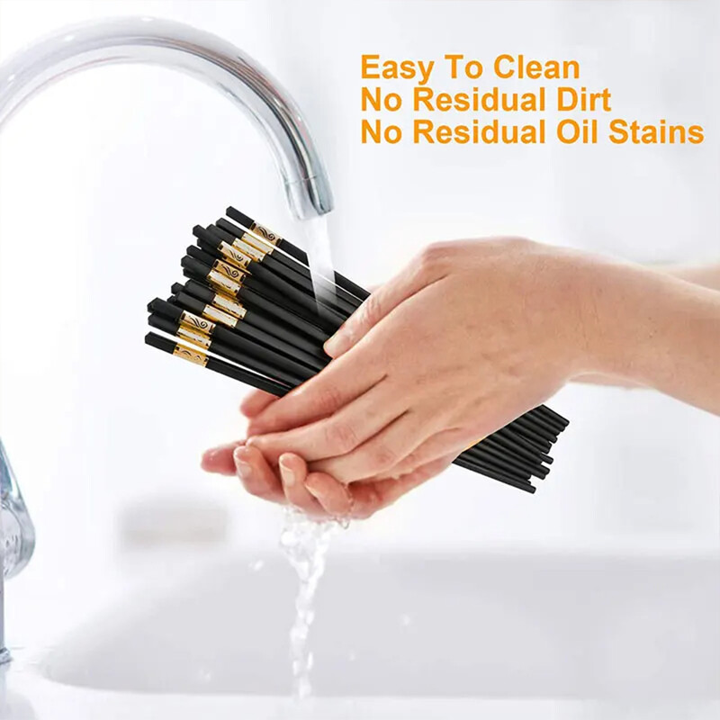 Bețișoare din aliaj de uz casnic 27 cm rezistente la temperaturi înalte, fără mucegai, nedeformare Bețișoare, tacâmuri, veselă de familie