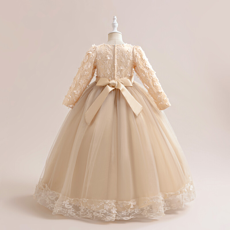 Κορίτσια Φορέματα για πάρτι με κέντημα λουλούδια Κοριτσάκι Καλοκαιρινό casual γιορτινό φόρεμα Παιδική ποικιλία μόδας βραδινά ρούχα Γενέθλια Πριγκίπισσα Wea