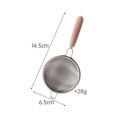 1vnt japoniško stiliaus sietelis nerūdijančio arbatos koštuvas Daugkartinis smulkaus tinklelio kiaurasamtis Kavos arbatos lapų filtrai Namų arbatinuko priedai