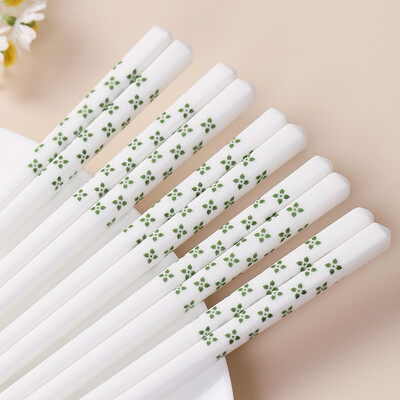 Ins Chopstick Υψηλό επίπεδο εμφάνισης Αντιολισθητικό και ανθεκτικό στη μούχλα Οικιακά Κεραμικά Μονά Ειδικά Επιτραπέζια Σκεύη Νέο Σετ Επιτραπέζια σκεύη