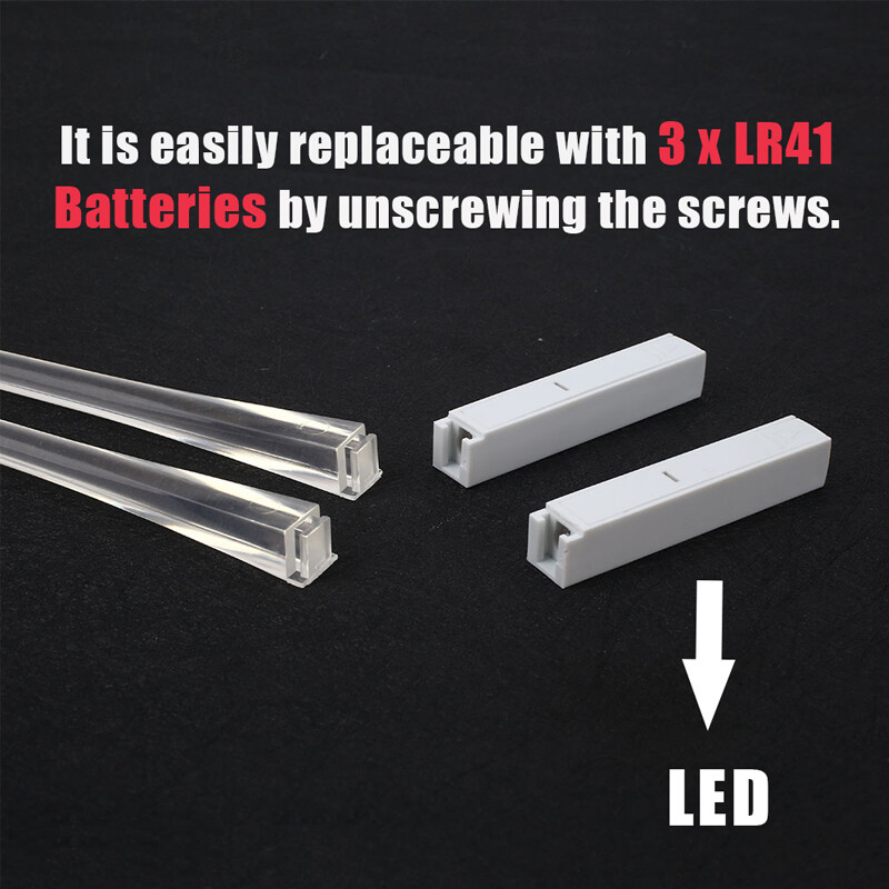 Kūrybingi 2 vnt/Pal LED šviesos kardo lazdelės, šviečiančios, patvarios, lengvos virtuvės valgomojo vakarėliui, nešiojami maistui tinkami stalo įrankiai