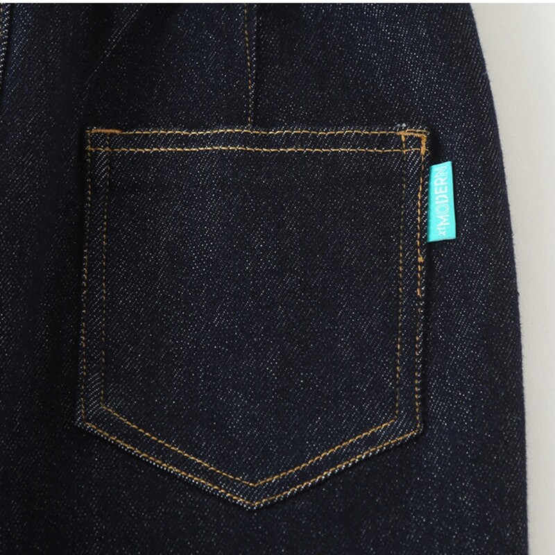 3–14 metų madingi vaikiški džinsai berniukams Džinsinės kelnės Stilingos kelnės Vaikiški drabužiai 3 4 5 6 7 8 10 12 14 metų OKD239577