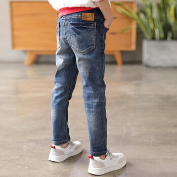 IEENS 4-11Y Boys Slim Straight Τζιν Καλοκαιρινό Κλασικό Jean Bottoms Παιδικό Τζιν Μακρύ Παντελόνι Παιδικό Baby Boy Casual Παντελόνι