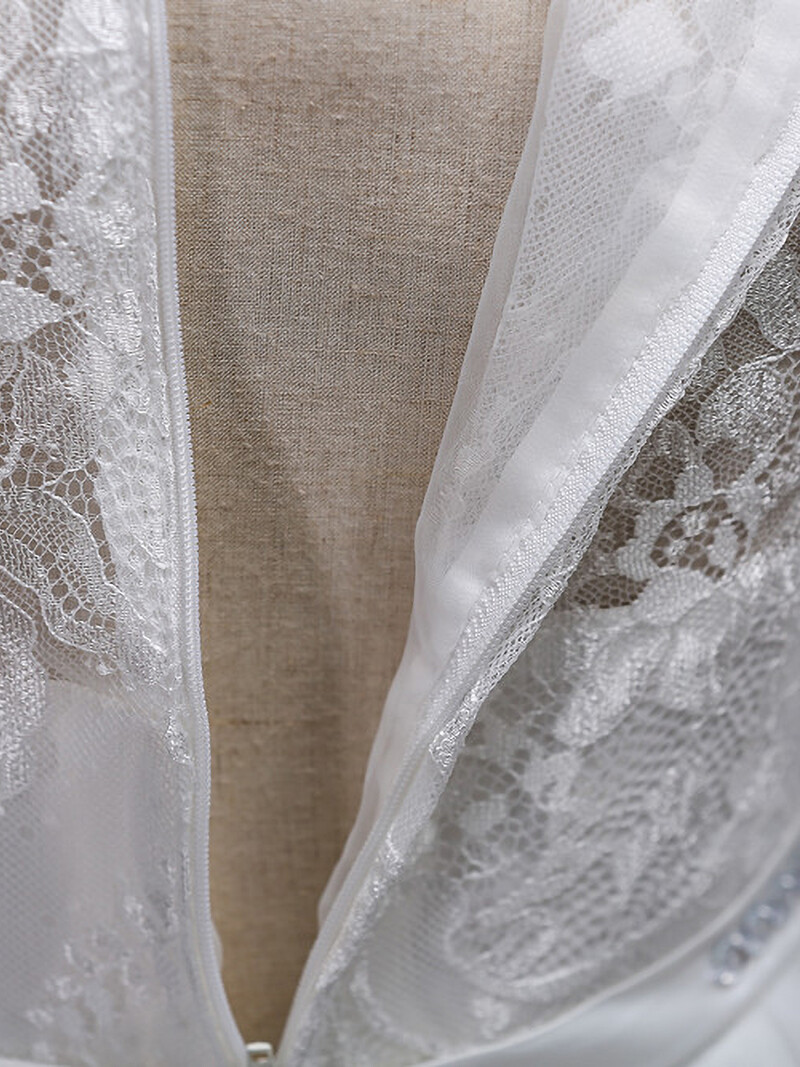 Cea mai bine vândută rochie de domnișoară de onoare pentru copii albă europeană și americană, fustă mare cu mânecă lungă din dantelă, rochie de prințesă pentru fetiță de flori