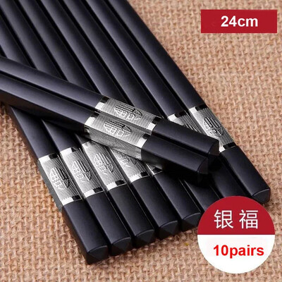 chopsticks 10 ζεύγη επαναχρησιμοποιούμενα μπαστούνια τροφίμων από γυάλινες ίνες Ιαπωνικά κινέζικα κορεάτικα κατάλληλα για φαγητό και μαγείρεμα όλα σε συσκευασία δώρου