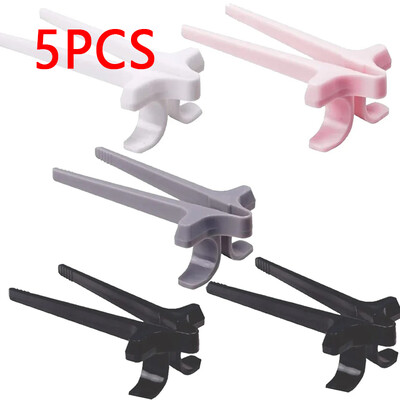 10/5pcPlay Game Finger Chopsticks Eat Snacks Artifact Eat Chips Not Dirty Hand Chopsticks Holder Lazy Assistant Chopstick