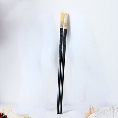 Chopsticks 1 Pair Chopsticks οικιακού κράματος με μοτίβο νεφρίτη για την κουζίνα και όλα για την κουζίνα Κινέζικα μπαστούνια για φαγητό επιτραπέζια σκεύη