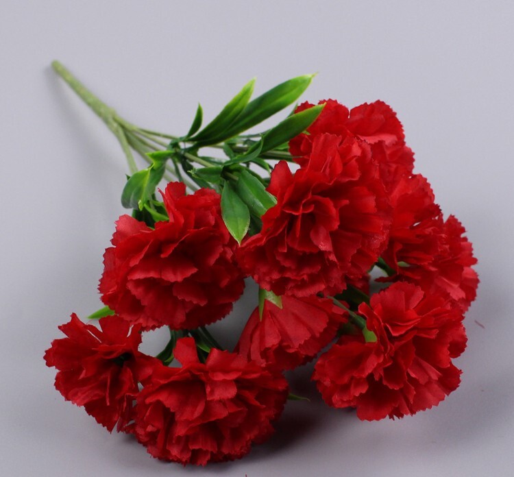 Buchet de Garoafe Simulate Cadou de Ziua Mamei 10 Garoafe Floare Decorat Casa Garoafe