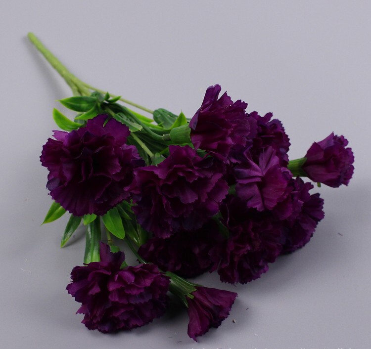 Buchet de Garoafe Simulate Cadou de Ziua Mamei 10 Garoafe Floare Decorat Casa Garoafe