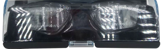 Plavecké okuliare s pripevnenými štuple do uší. FD6000