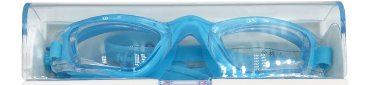 Plavecké okuliare s pripevnenými štuple do uší. FD6000