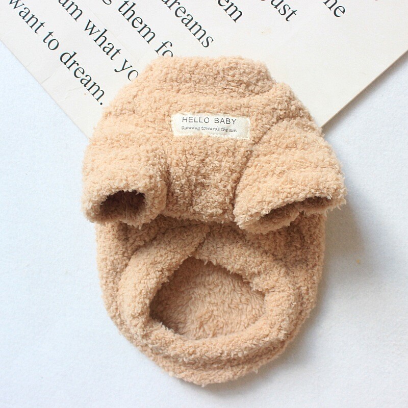 Vairumtirdzniecība mājdzīvnieku apģērbi Mākoņa samta apakša Kokvilnas apģērbi mājdzīvniekiem Bišons rotaļu suņu apģērbi Kaķu rudens un ziemas apģērbi