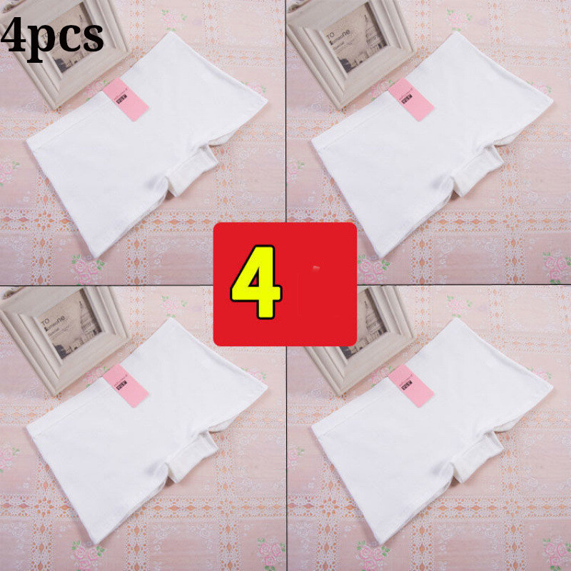 Ērti 4gab sieviešu bokseri, tīra kokvilna, ērti, bezšuvju, vidēji zema viduklis, elpojoši, pretekspozīcijas, skolas šorti