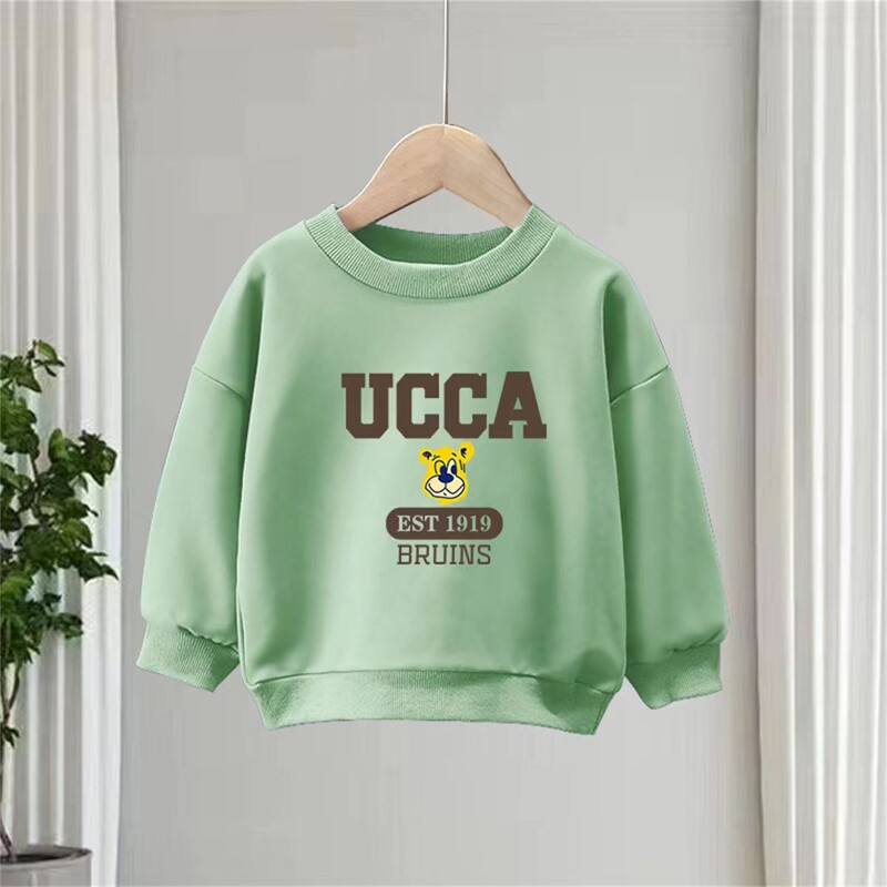 Rudens kūdikių mergaičių rūbų rinkinys raidėmis marginti megztiniai megztiniai viršus ir kelnės apačioje, 2 dalių kostiumas, vaikiški, vaikiški, berniukų sportiniai kostiumai