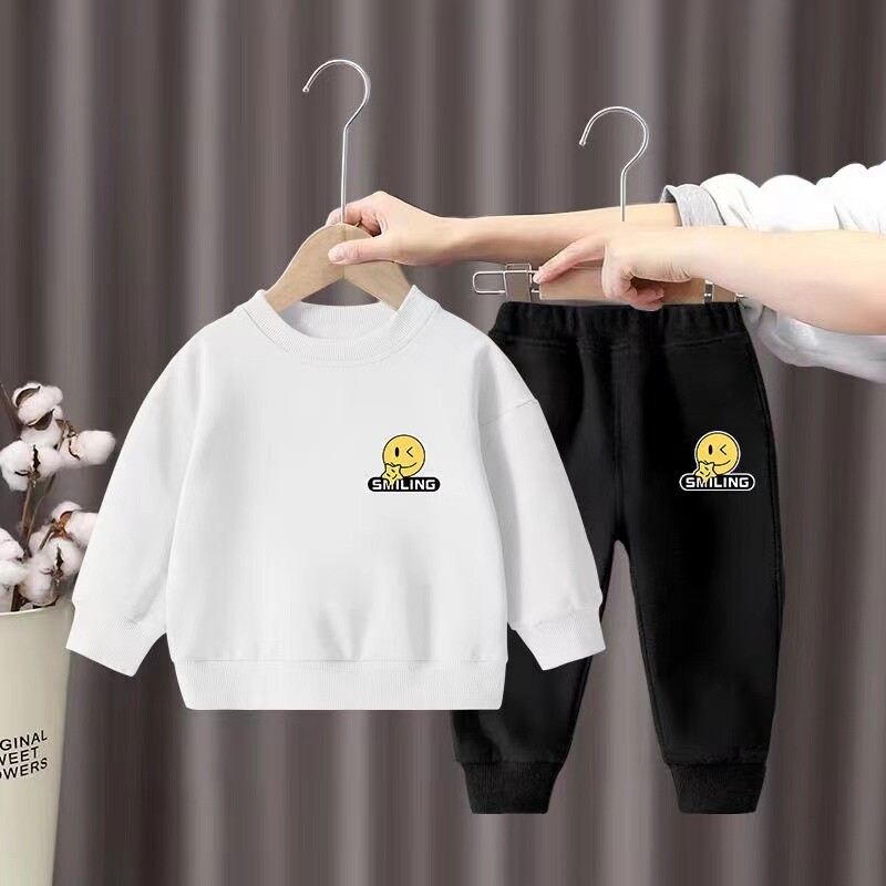 Rudeninis kūdikių mergaičių berniuko drabužių rinkinys vaikams marginti megztiniai viršus ir apatinė kelnių dalis, 2 dalių kostiumas, vaikiškas laisvalaikio apranga, sportiniai kostiumai