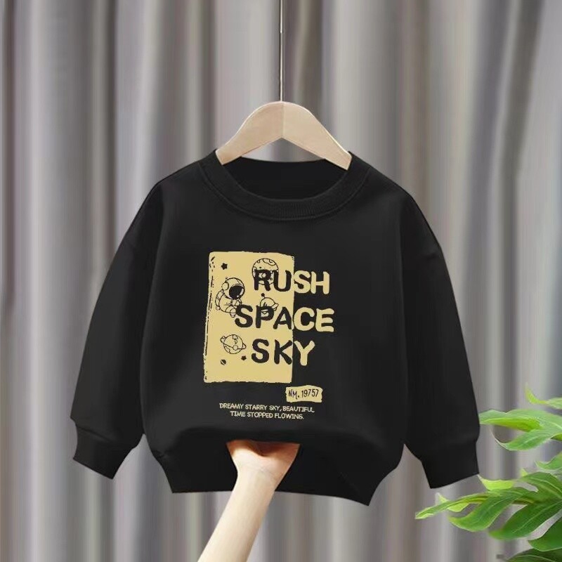 Rudeninis kūdikis mergaitei berniukui drabužių rinkinys vaikams sportinis animacinių filmų raidžių megztinis viršus ir kelnės užpakaliukas dviejų dalių kostiumas medvilninis sportinis kostiumas