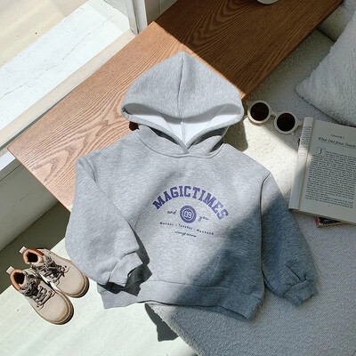 Παιδικές κουκούλες Winter Plus Velvet Hoodies για αγόρια Fleece Παιδικό Φούτερ Thicken Girl Πουλόβερ Ζεστά μπλουζάκια για εφήβους Βρεφικά ρούχα