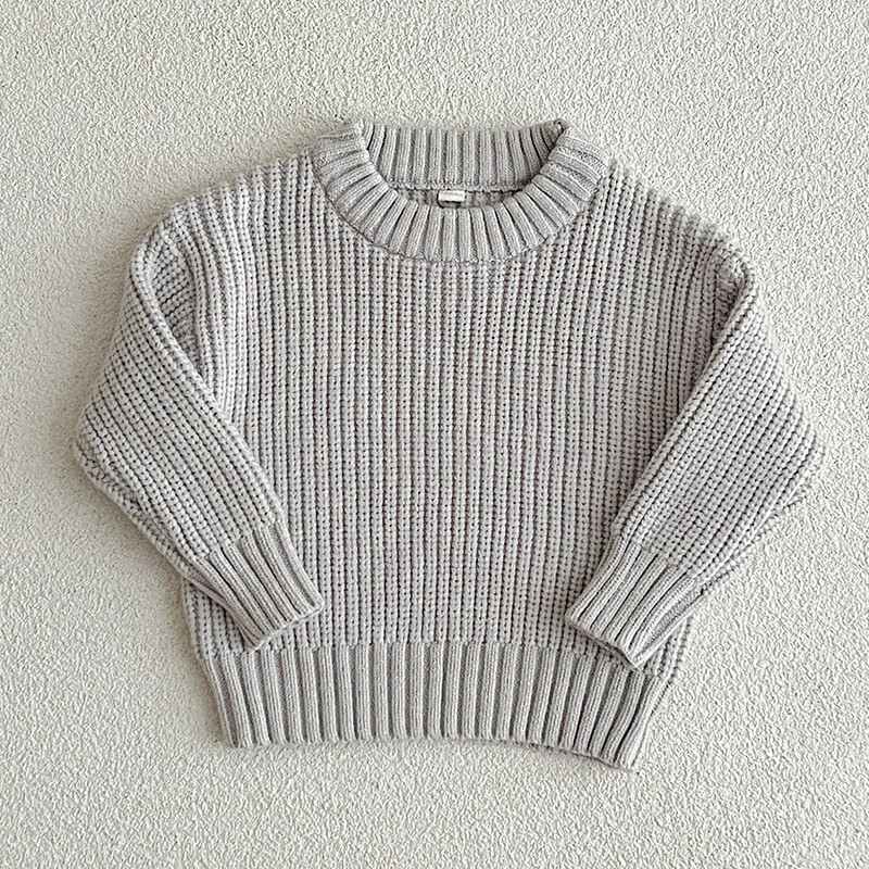 Vaikams Kūdikių Laisvas Megztinis Megztas Rudens Žiemos Kūdikių Drabužiai Mergaitei Drabužiai Apvalia Kakle Vaiko Mažylio Mergaitei Berniukui Megztinis Kūdikių Viršutiniai drabužiai