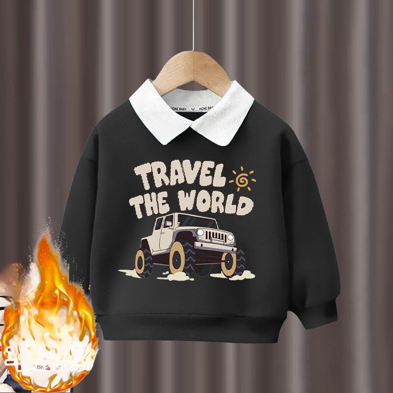 Rudens mazuļu meiteņu drēbju komplekts bērniem zēnu atloks karikatūra apdrukāta džemperīši džemperi un bikses 2gab uzvalks bērnu treniņtērpi