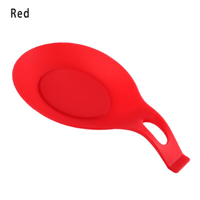 1 τεμ. Ανθεκτικό στη θερμότητα σιλικόνη ράφι κουταλιού τσοπ-στίκι Δίσκος κατσαρόλας Σόμπα Organizer Σκεύος Θήκη για σπάτουλα Μαξιλάρι κουταλιού Εργαλείο κουζίνας