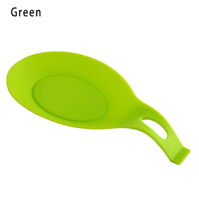 1 τεμ. Ανθεκτικό στη θερμότητα σιλικόνη ράφι κουταλιού τσοπ-στίκι Δίσκος κατσαρόλας Σόμπα Organizer Σκεύος Θήκη για σπάτουλα Μαξιλάρι κουταλιού Εργαλείο κουζίνας