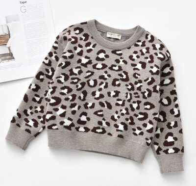 Bebeluși Copii Fete Pulover tricot cu mânecă lungă cu imprimare cireșe Toamna Iarnă Copii Fete Pulovere Pulovere Haine pentru copii