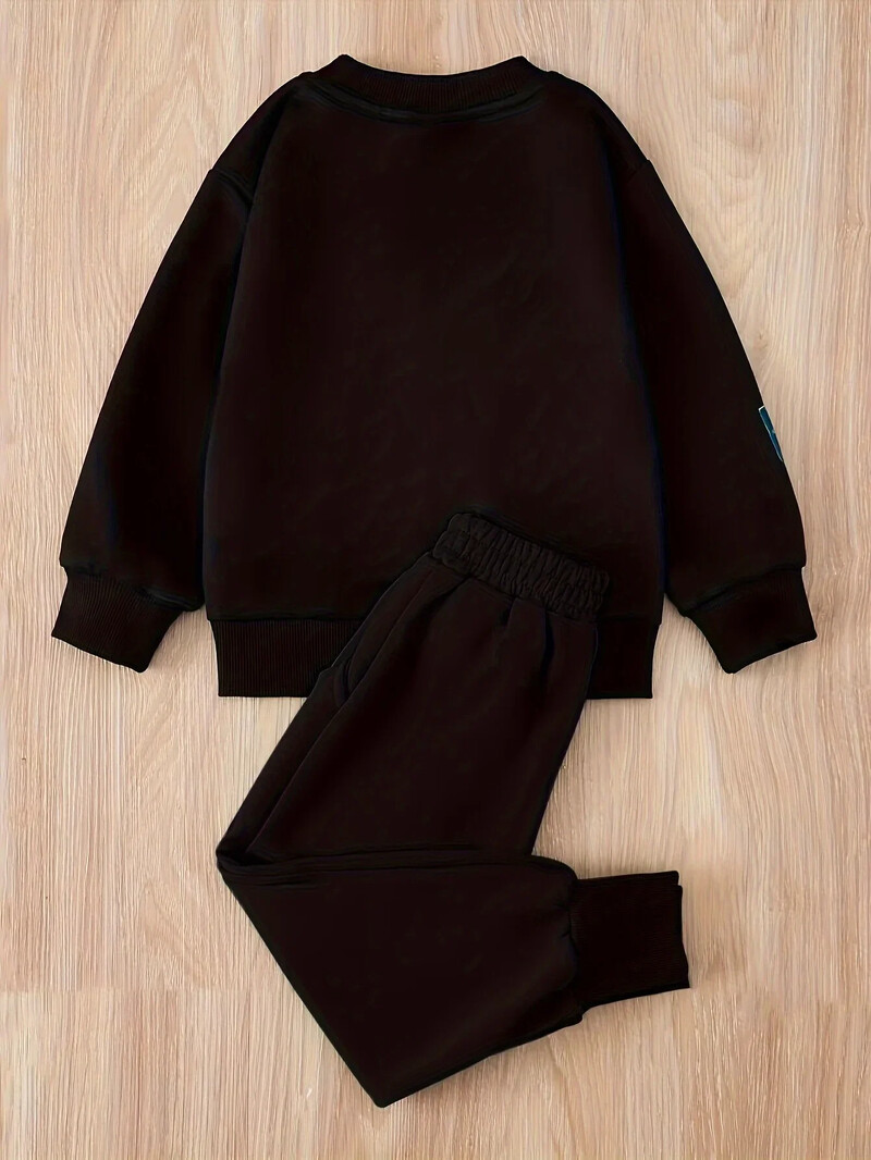 Rudens kūdikių mergaičių berniuko rūbų komplektas vaikams sportinis animacinių filmų meškiukas megztinis viršus ir kelnės užpakaliukas dviejų dalių kostiumas medvilninis sportinis kostiumas