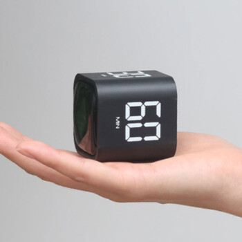 Παραγωγικότητα Cube Timer Σίγαση δόνησης και ρυθμιζόμενη ειδοποίηση ήχου Mini Digital Timer Countdown Timer for Tasks Work Study Kitchen