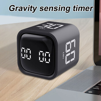 Παραγωγικότητα Cube Timer Σίγαση δόνησης και ρυθμιζόμενη ειδοποίηση ήχου Mini Digital Timer Countdown Timer for Tasks Work Study Kitchen