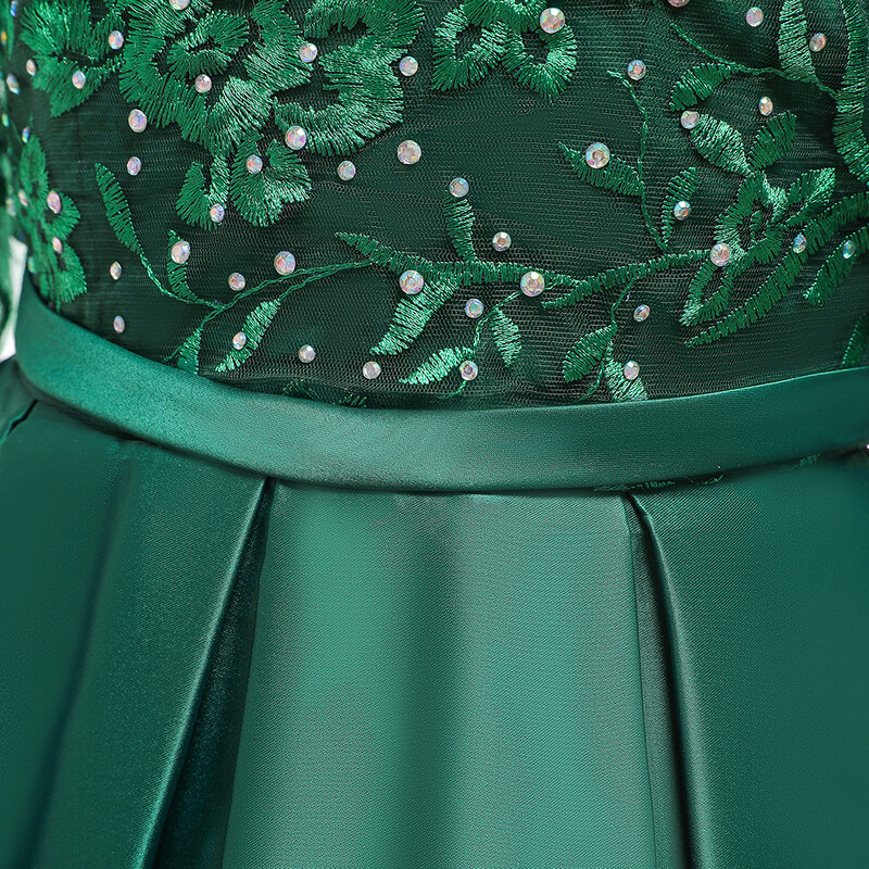 Pusaudžu vizulis Līgavas māsas Meiteņu ballītes kleita ar garām piedurknēm Pirmā Komūnijas kleita Kāzu ballīte Princešu kleitas Bow Ziemassvētku kostīmi