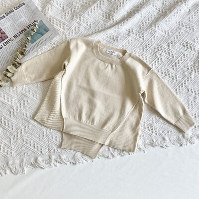 Μακρυμάνικο πλεκτό πουλόβερ 1-7 ετών Χριστουγεννιάτικο Χιονάνθρωπος Παιδικό Κοριτσίστικο Νέο Φθινόπωρο 2020 Χειμώνας Βρεφικά Πουλόβερ Παιδικά Κορίτσια