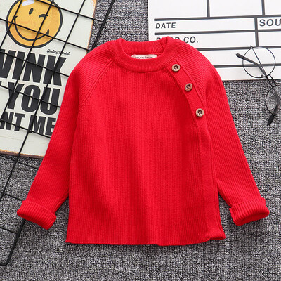 Μακρυμάνικο πλεκτό πουλόβερ 1-7 ετών Χριστουγεννιάτικο Χιονάνθρωπος Παιδικό Κοριτσίστικο Νέο Φθινόπωρο 2020 Χειμώνας Βρεφικά Πουλόβερ Παιδικά Κορίτσια