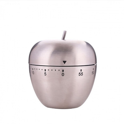 Čelični kuhinjski mjerač vremena s alarmom za kuhanje jaja od jabuke Odbrojavanje 0-55 min