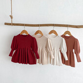 MILANCEL Νέο Φθινοπωρινό Παιδικό Πουλόβερ 9M-5T Κοριτσίστικα Πλεκτό Πλεκτό Πουλόβερ Παιδικά Βρεφικά 4 Χρώματα Πλεκτά μπλουζάκια