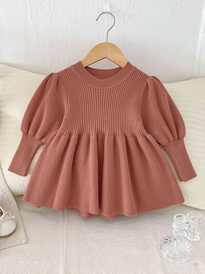 MILANCEL Νέο Φθινοπωρινό Παιδικό Πουλόβερ 9M-5T Κοριτσίστικα Πλεκτό Πλεκτό Πουλόβερ Παιδικά Βρεφικά 4 Χρώματα Πλεκτά μπλουζάκια