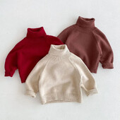 Πλεκτό πουλόβερ για κορίτσια για μωρά 1-6 ετών Ρούχα για μωρά για βρέφη Βρεφικά νεογέννητα Πλεκτά χειμωνιάτικα μακρυμάνικα μωρά πουλόβερ