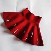 Νήπιο μωρό κοριτσάκι Πλισέ Tutu Φούστες Παιδικές Πέρλες Πλεκτή Φούστα Ψηλόμεση 2-10 Ετών Παιδικά Ρούχα Χειμώνα Φθινόπωρο SK006