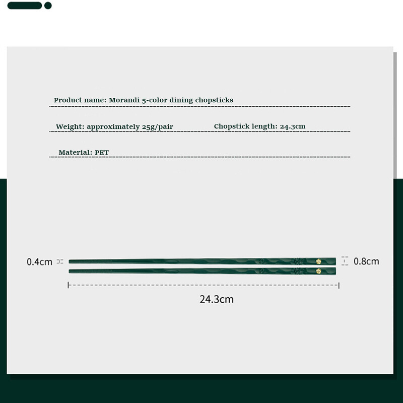 5 pár kínai japán pálcika Sushi pálcika Evőpálcika Újrafelhasználható ötvözetből készült evőpálcika Otthoni konyhai étkészletek szerszámtartozékok