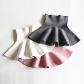 2-10 ετών Άνοιξη Φθινόπωρο Χειμώνας Κορίτσια Φούστα Τούτου Μικρό Βρεφικό Κοριτσάκι Μίνι Φούστες Παιδικές Ψηλόμεσες Πλεκτές Φούστες Παιδικά Ρούχα
