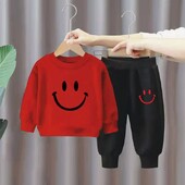 Φθινοπωρινά ρούχα για αγοράκια Μόδα μπλουζάκια και παντελόνια σετ 2 τεμαχίων Παιδικά κορίτσια casual top κάτω φόρμες αθλητικές φόρμες